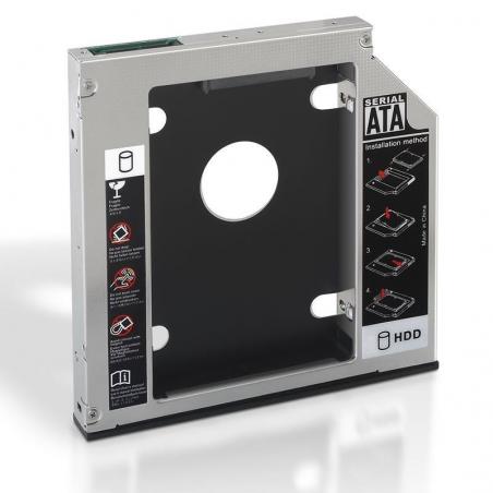 Adaptador Aisens Hdd/Ssd Sata Para Portatil 12.7 Mm A129-0152