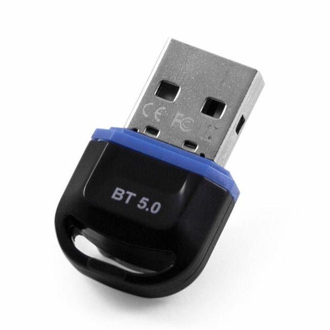 Bluetooth Nano Coolbox Usb V5.0 Negro Coo-Blu50-1