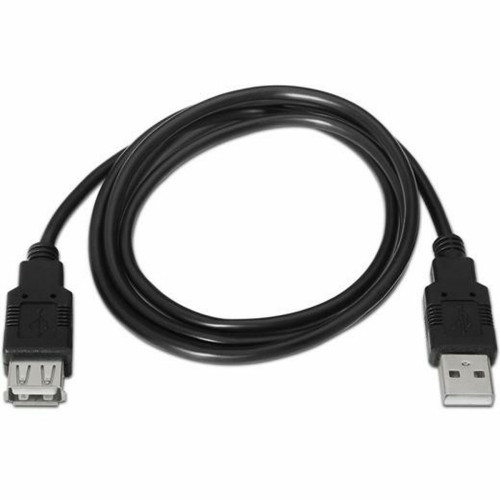 Cable Alargador Aisens Usb 2.0 A-M/A-H 1,8 Mtrs A101-0016