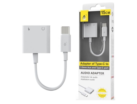 Cable Usb Tipo C A Jack 3.5Mm + Tipo C H Oneplus Nb1247