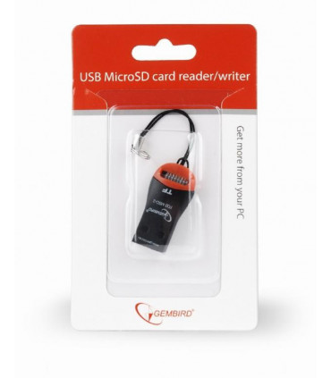 Lector De Tarjeta Gembird Microsd A Usb Fd2-Msd-3