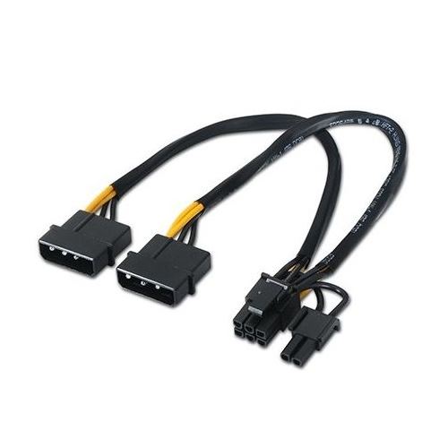 Cable Alimentacion Aisens 2 X 5,25 A Pci-E 6/8 Pines A131-0165