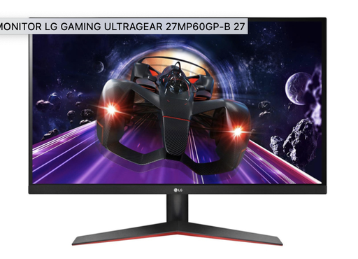 Monitor 27 Lg Gaming Ultragear 27Mp60Gp-B Led Fhd 1Ms 75Hz Ips Negro