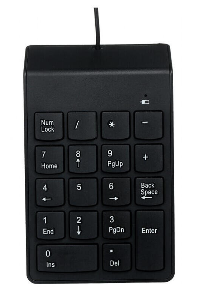 Teclado Numerico Gembird Usb Negro Slim Kpd-U-03