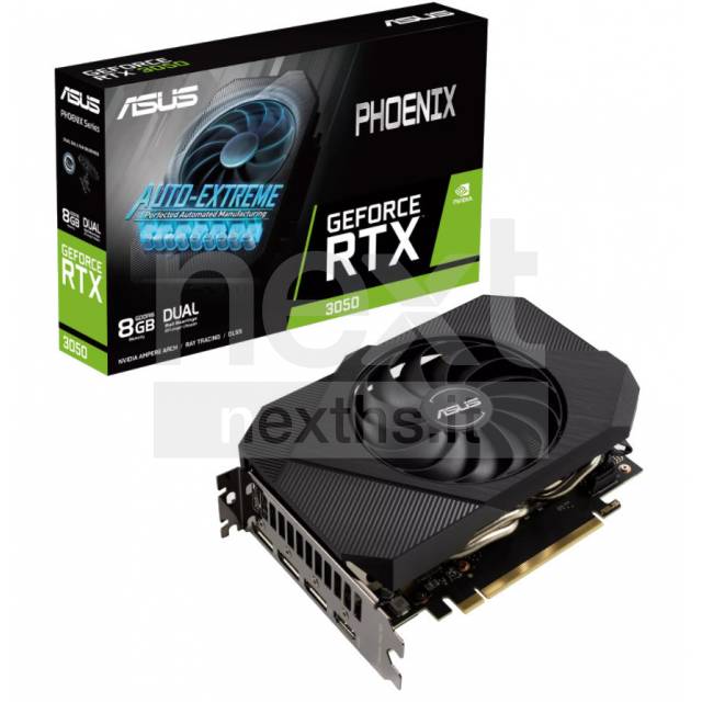 Video Geforce Asus Rtx 3050 Phoenix 8Gb Gddr6 90Yv0Hh2-M0Na00