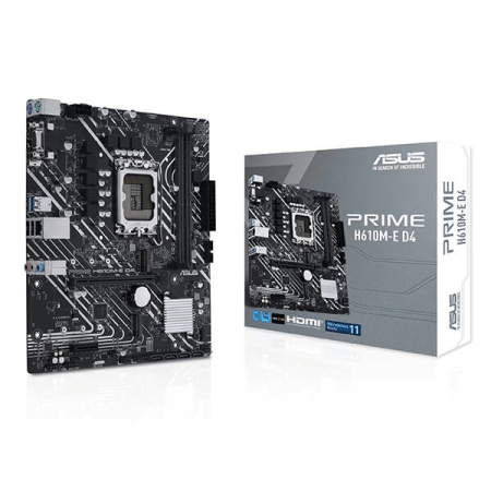 Placa Base Asus Prime 1700 H610M-E D4-Csm Ddr4 M.Atx 