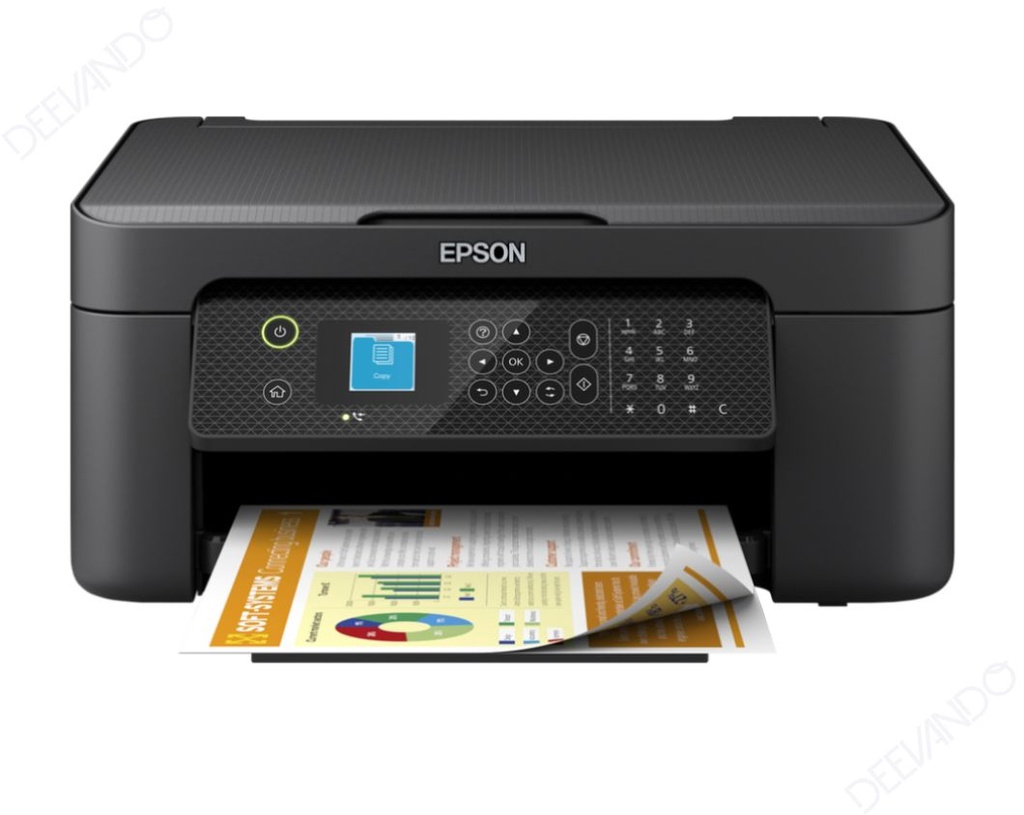 Impresora Epson Multifuncion Workforce Wf-2910Dwf Duplex Fax Usb Wifi (Garantía Fabricante) 
