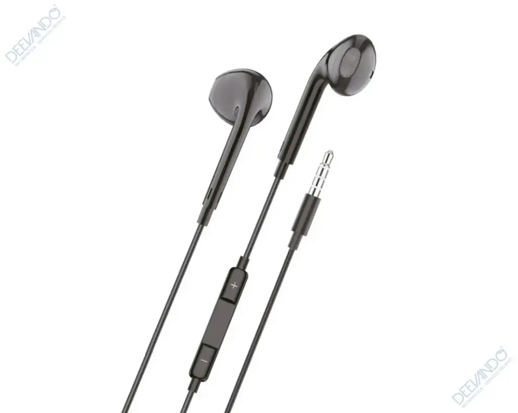 Auriculares Con Micro Tech One Eartech Tec1002 Negro