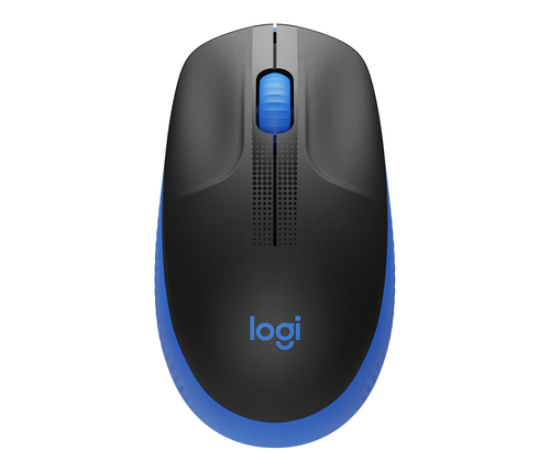 Ratón Logitech M190 Inalámbrico Usb Azul (910-005907)  