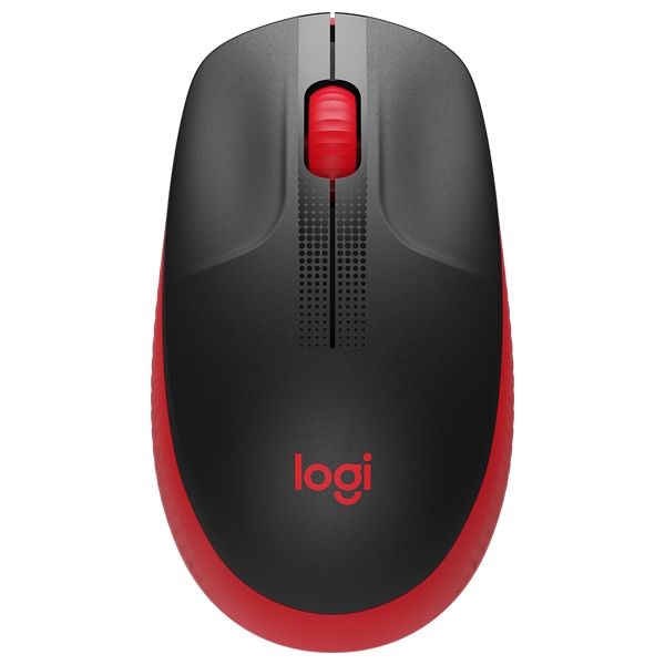 Ratón Logitech M190 Inalámbrico Usb Rojo (910-005908)   