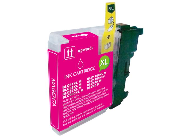 Brother Lc980/985/1100 Magenta Cartucho Generico