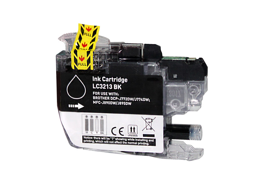 Brother Lc3213 Nv Negro Cartucho Generico