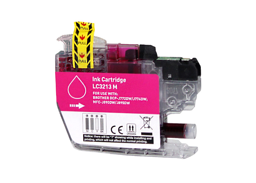 Brother Lc3213 Nv Magenta Cartucho Generico