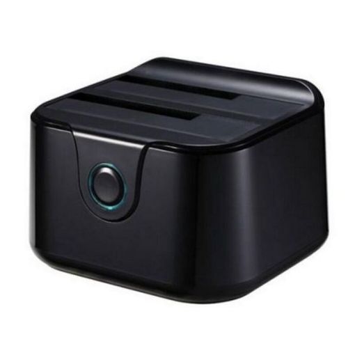 Docking Station Tooq Tqds-802B Para Discos Duros 2.5"/3.5" Usb 3.0 Negro