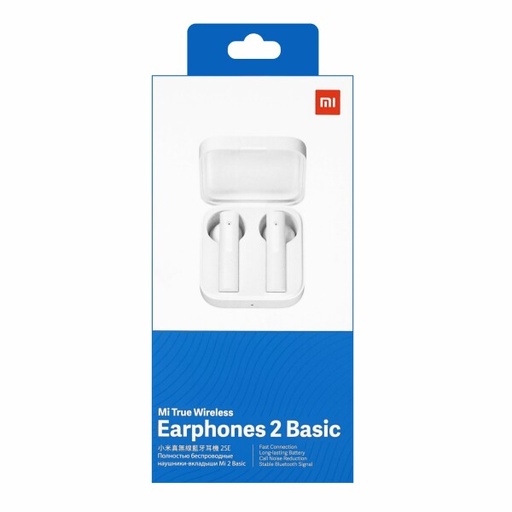 [P2124258] Auriculares Bluetooth Xiaomi Mi True Wireless Earphones 2 Basic Blancos Bhr4089Gl