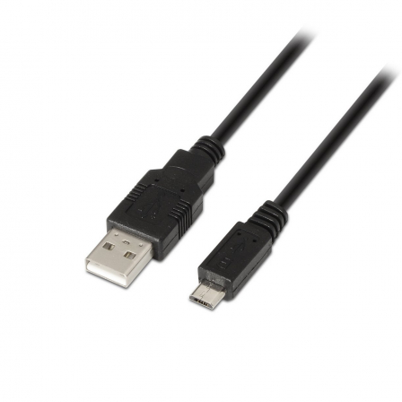 Cable Datos Y Carga Usb A Micro Usb Aisens 3 Mtrs A101-0029 