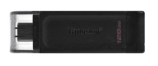 Memory Pen 128Gb 3.2 Usb-C Kingston Negro Dt70/128Gb 