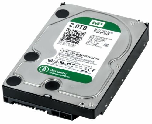 Disco Duro Ocasion 3.5" 2Tb Sata-3 Wd Green Wd20Ezrx (12 Meses Garantía) 