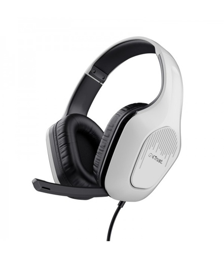 Auriculares Con Micrófono Trust Gaming Gxt 415 Zirox Blancos 25147