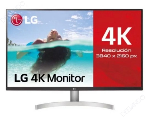 Monitor Lg Gaming 31.5" 32Un500P-W Va Ultrahd 4K Freesync Multimedia Hdmi/Dp Negro