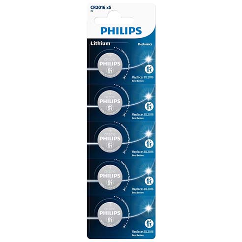 Pila Boton 3V Cr2016 Philips 