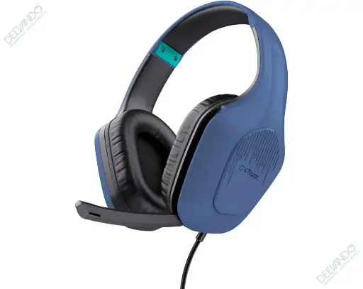 Auriculares Con Micrófono Trust Gaming Gxt 415 Zirox Azul 24991