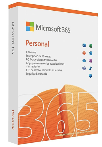 [P2122211] Microsoft Office 365 Personal Suscripcion 1 Usuario 1 Año